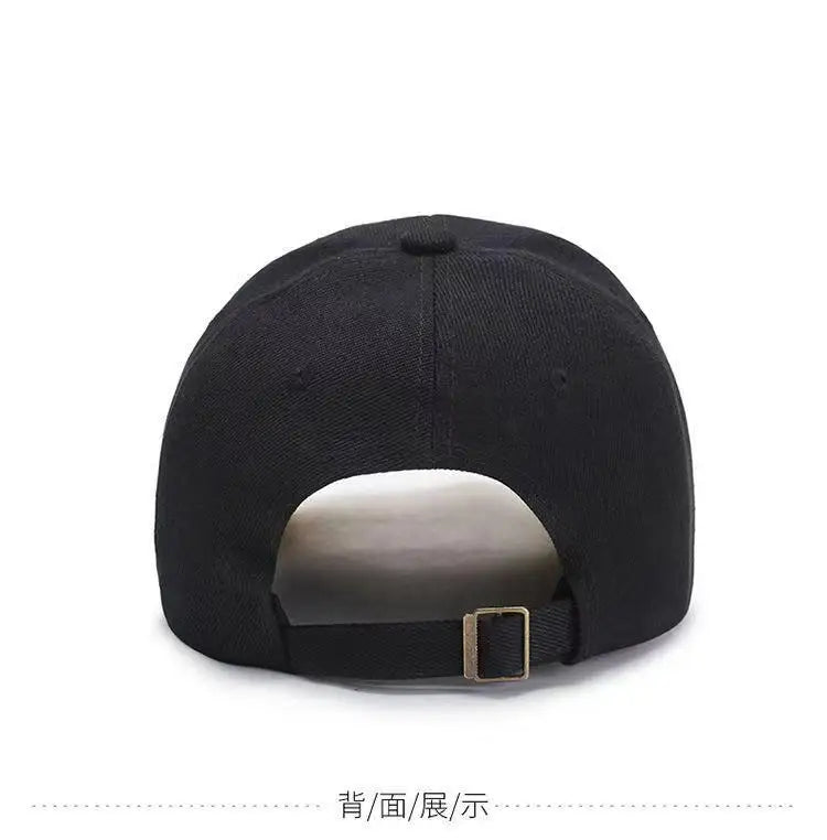 Anti-Sun Couple Baseball Hat Adjustable Letter Embroidery Hip Hop Gorras Versatile Breathable Streetwear Hats Outdoor Sports