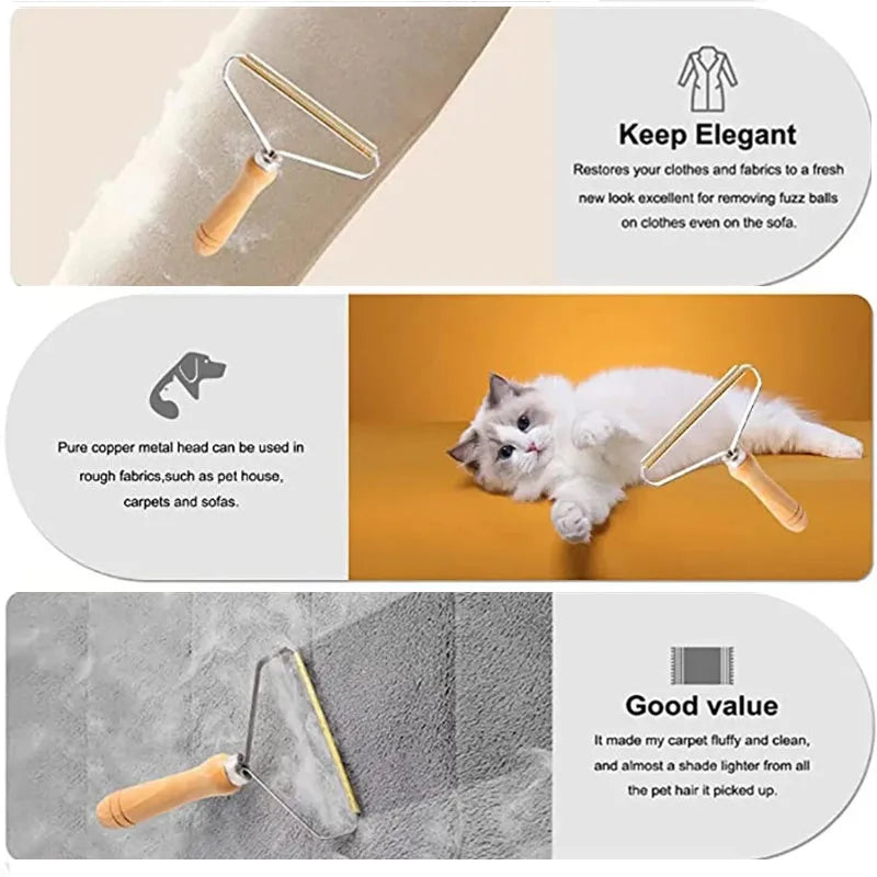 LintPro™ Manual Pet Hair & Lint Remover