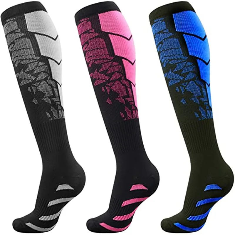Unisex Compression Socks 20–30 mmHg | Athletic Support & Everyday Comfort
