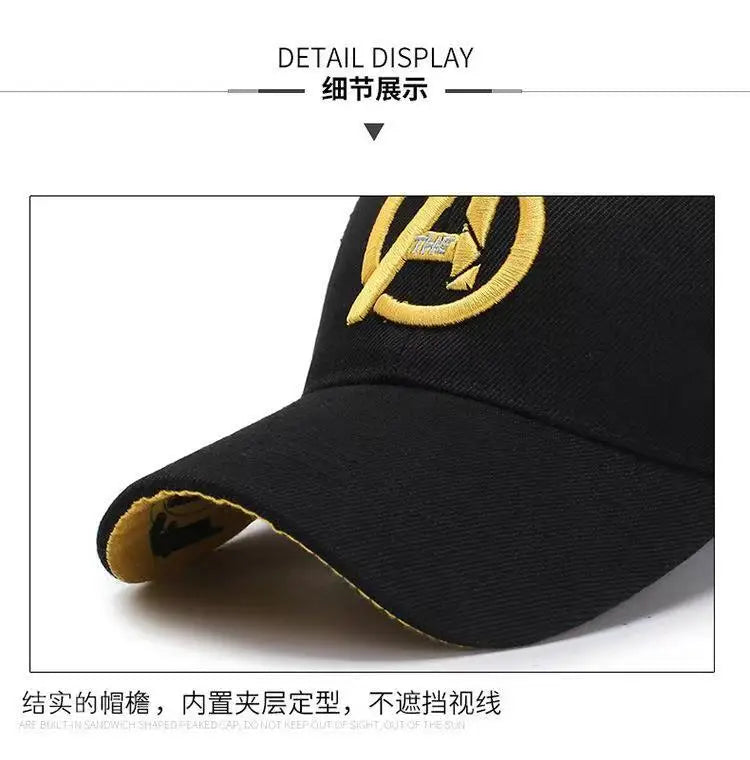 Anti-Sun Couple Baseball Hat Adjustable Letter Embroidery Hip Hop Gorras Versatile Breathable Streetwear Hats Outdoor Sports