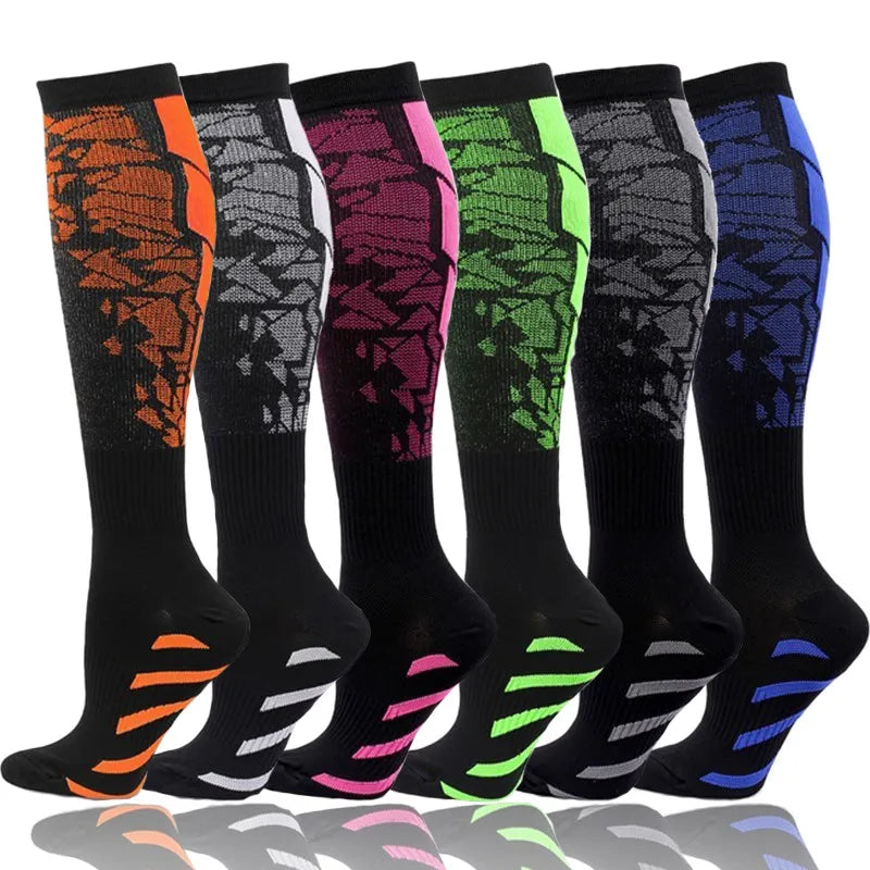 Unisex Compression Socks 20–30 mmHg | Athletic Support & Everyday Comfort