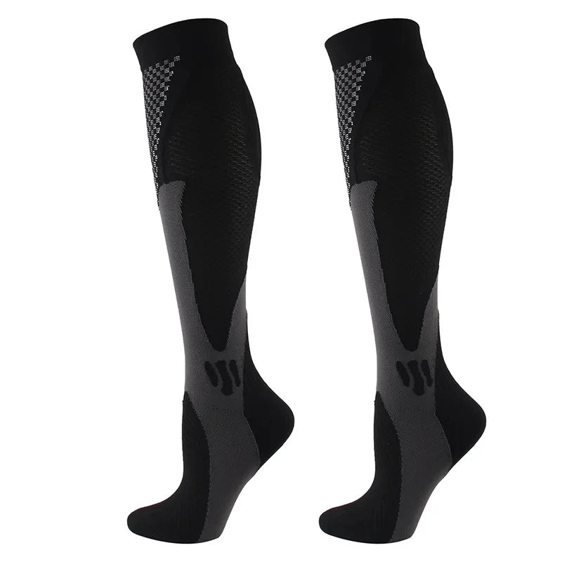 Running Compression Socks Varicose Veins Football Basketball Hiking 20-30mmhg Sports Socks Diabetes Edema Pregnancy Nurse Socks