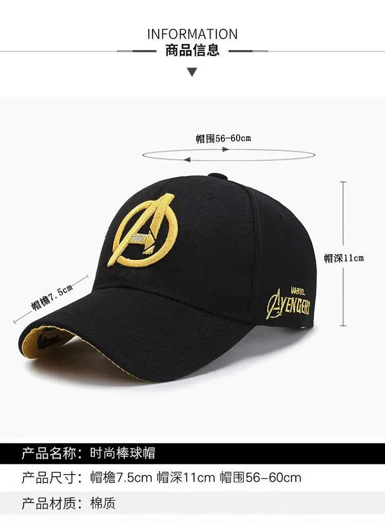 Anti-Sun Couple Baseball Hat Adjustable Letter Embroidery Hip Hop Gorras Versatile Breathable Streetwear Hats Outdoor Sports