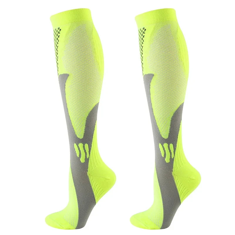Running Compression Socks Varicose Veins Football Basketball Hiking 20-30mmhg Sports Socks Diabetes Edema Pregnancy Nurse Socks