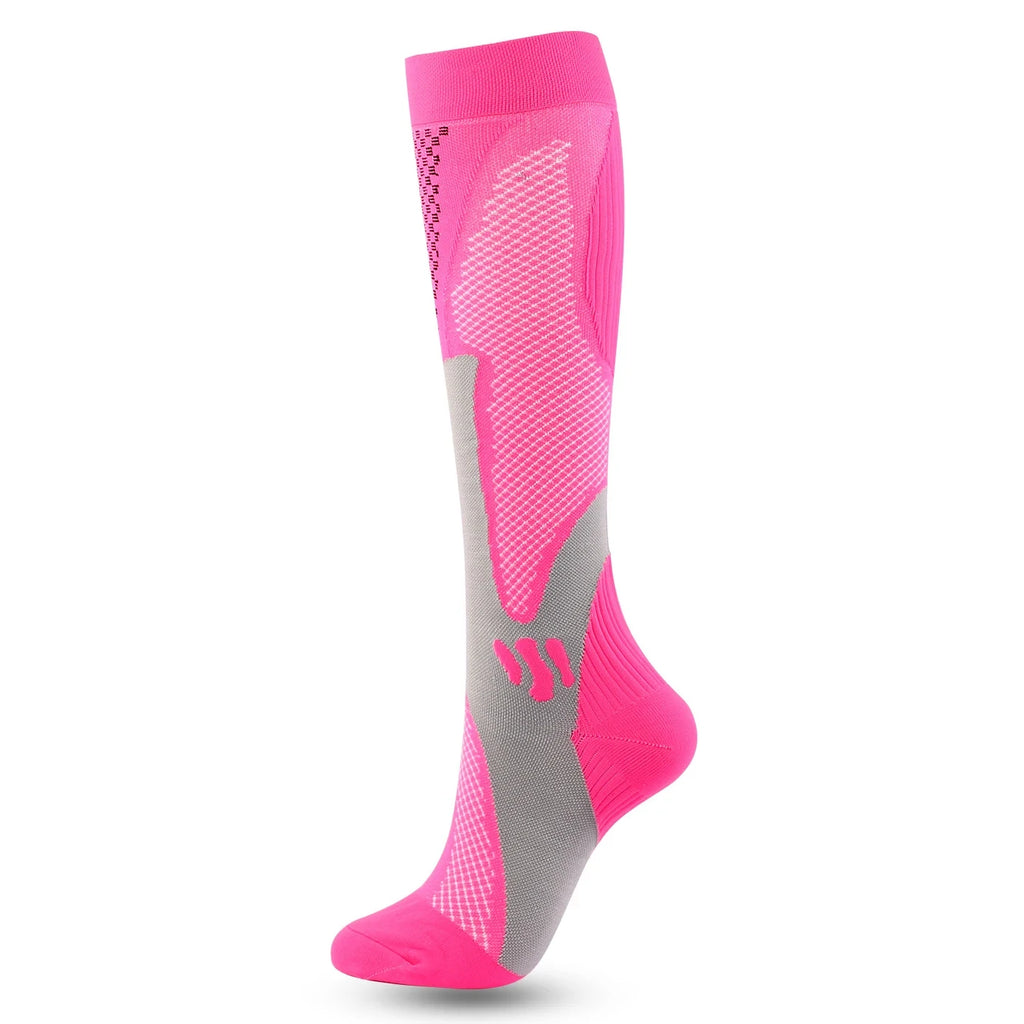 Running Compression Socks Varicose Veins Football Basketball Hiking 20-30mmhg Sports Socks Diabetes Edema Pregnancy Nurse Socks