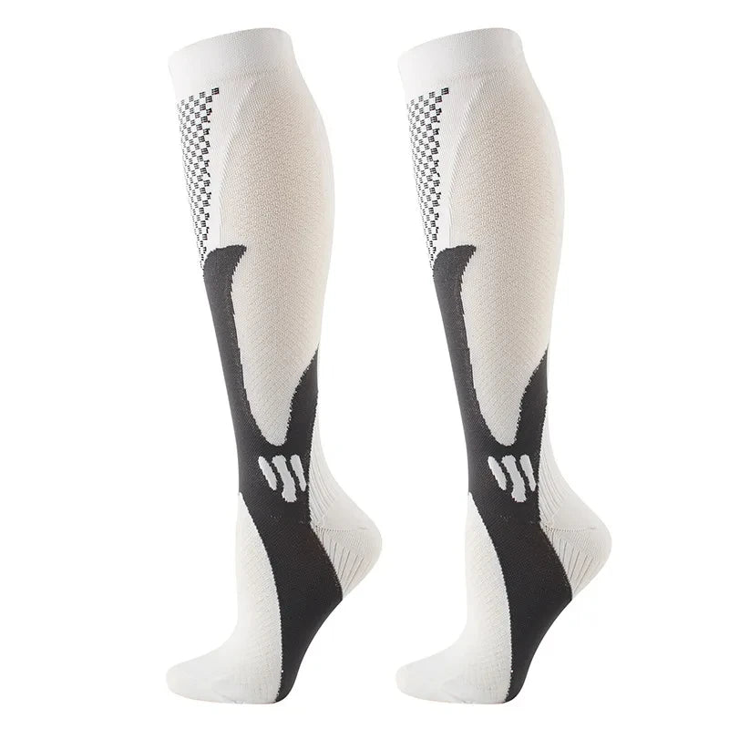 Running Compression Socks Varicose Veins Football Basketball Hiking 20-30mmhg Sports Socks Diabetes Edema Pregnancy Nurse Socks