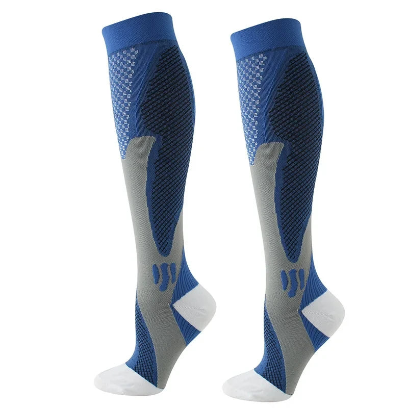 Running Compression Socks Varicose Veins Football Basketball Hiking 20-30mmhg Sports Socks Diabetes Edema Pregnancy Nurse Socks