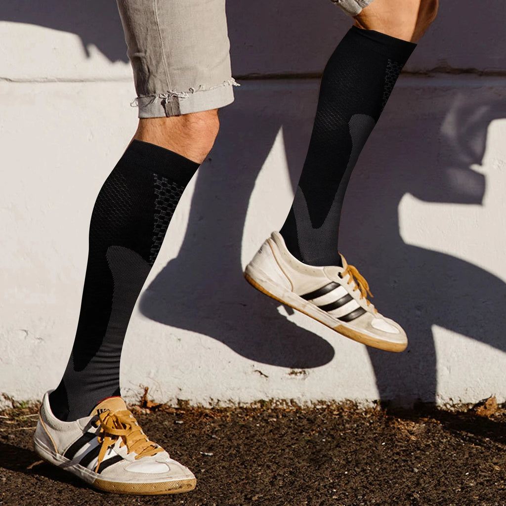Running Compression Socks Varicose Veins Football Basketball Hiking 20-30mmhg Sports Socks Diabetes Edema Pregnancy Nurse Socks